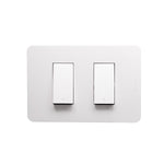 Interruptor Doble 9/15 Blanco Armado MatixGO