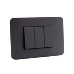 Interruptor Triple 9/32 Negro Armado MatixGO