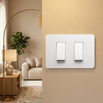 Interruptor Doble 9/15 Blanco Armado MatixGO