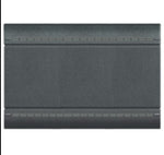 Interruptor 9/24 16A Armado con Placa Square Antracita Living Light