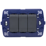 Interruptor semi armado 9/32 16A 250V LivingLight - color antrasita - SL4001X3E
