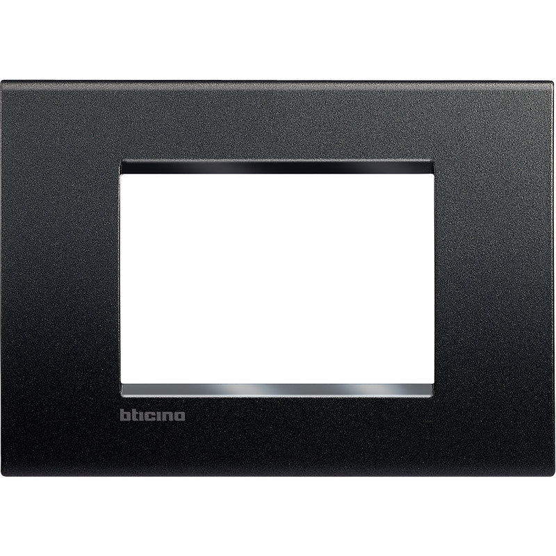 Placa LivingLight 3 módulos - color antracita - SLNA4803AR