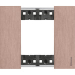 Placa Living Now 2 módulos - color cobre - KA4802ZM