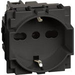 Toma de corriente estándar Schuko universal - color negro - KG4140A16