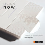 Placa Living Now 2 módulos - color pixel - KA4802MW