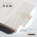 Placa Living Now 4 módulos - color pixel - KA4804MW
