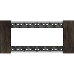 Placa Living Now 6 módulos - color nogal - KA4806LG