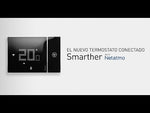 Termostato embutido inteligente Smarther with Netatmo - color negro -XG8002