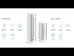 Soporte pared medidor lluvia/viento - Netatmo
