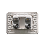 Interruptor  Doble  9/15 Blanco Armado MatixGO