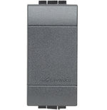 Toma 2P+T 10A 250V Armada con Placa Square Antracita Living Light