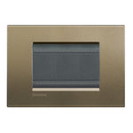 Interruptor 9/24 16A Armado con Placa Square  Antracita  Living Light