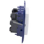 Toma doble semi armado 10/16A LivingLight - color blanco - SN4180X2E